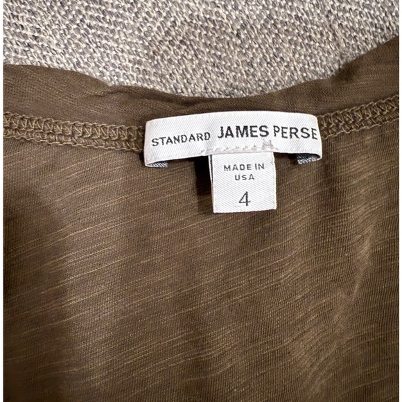 James Perse Women’s V-Neck T Shirt Size 4 - Picture 4 of 4